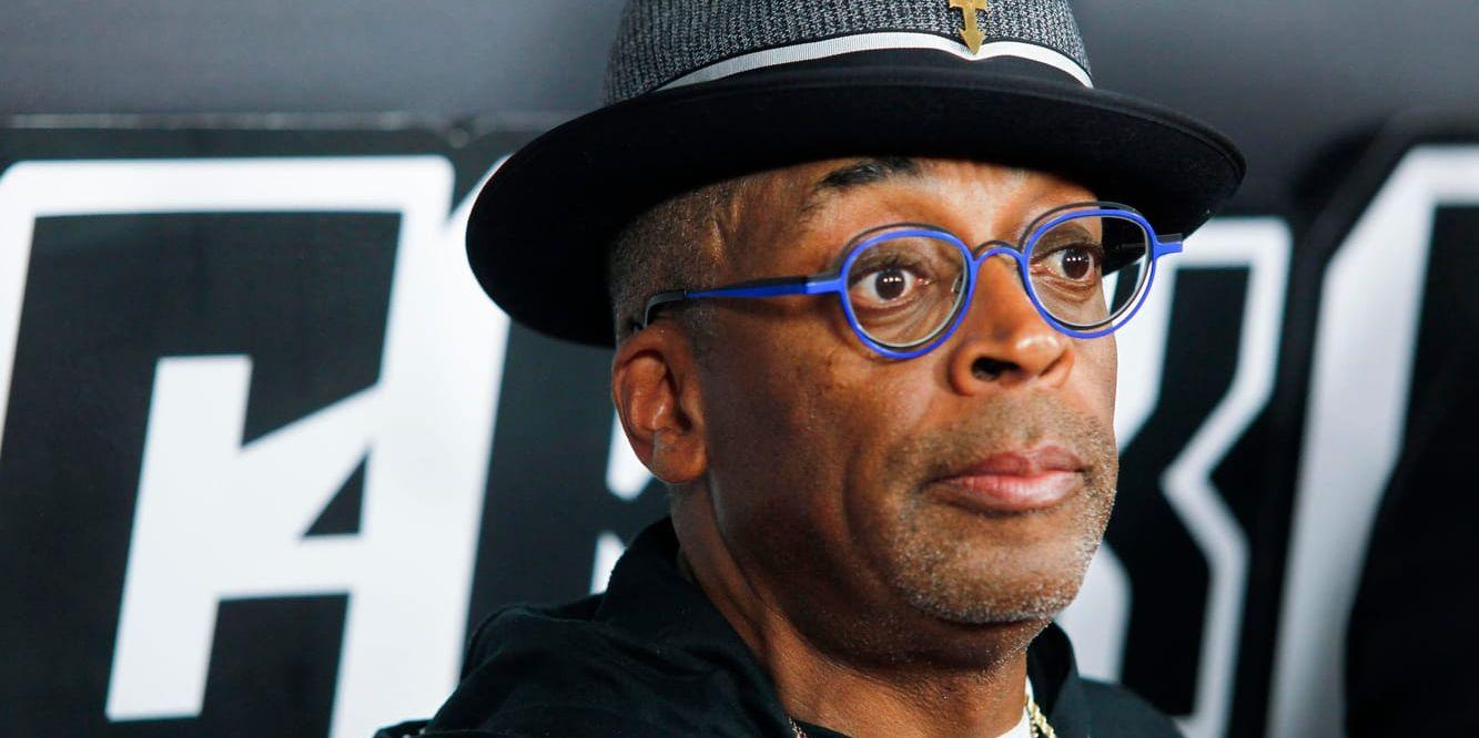 "Vårt mål var att skildra 70-talet, men vi kände att vi också var tvungna att få det att hänga ihop med vad som händer idag", säger Spike Lee om "BlacKKKlansman". Arkivbild.