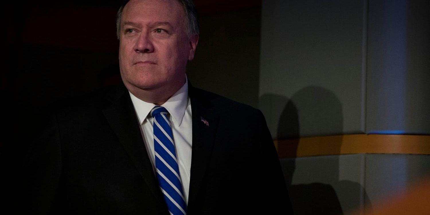 USA:s utrikesminister Mike Pompeo. Arkivbild.