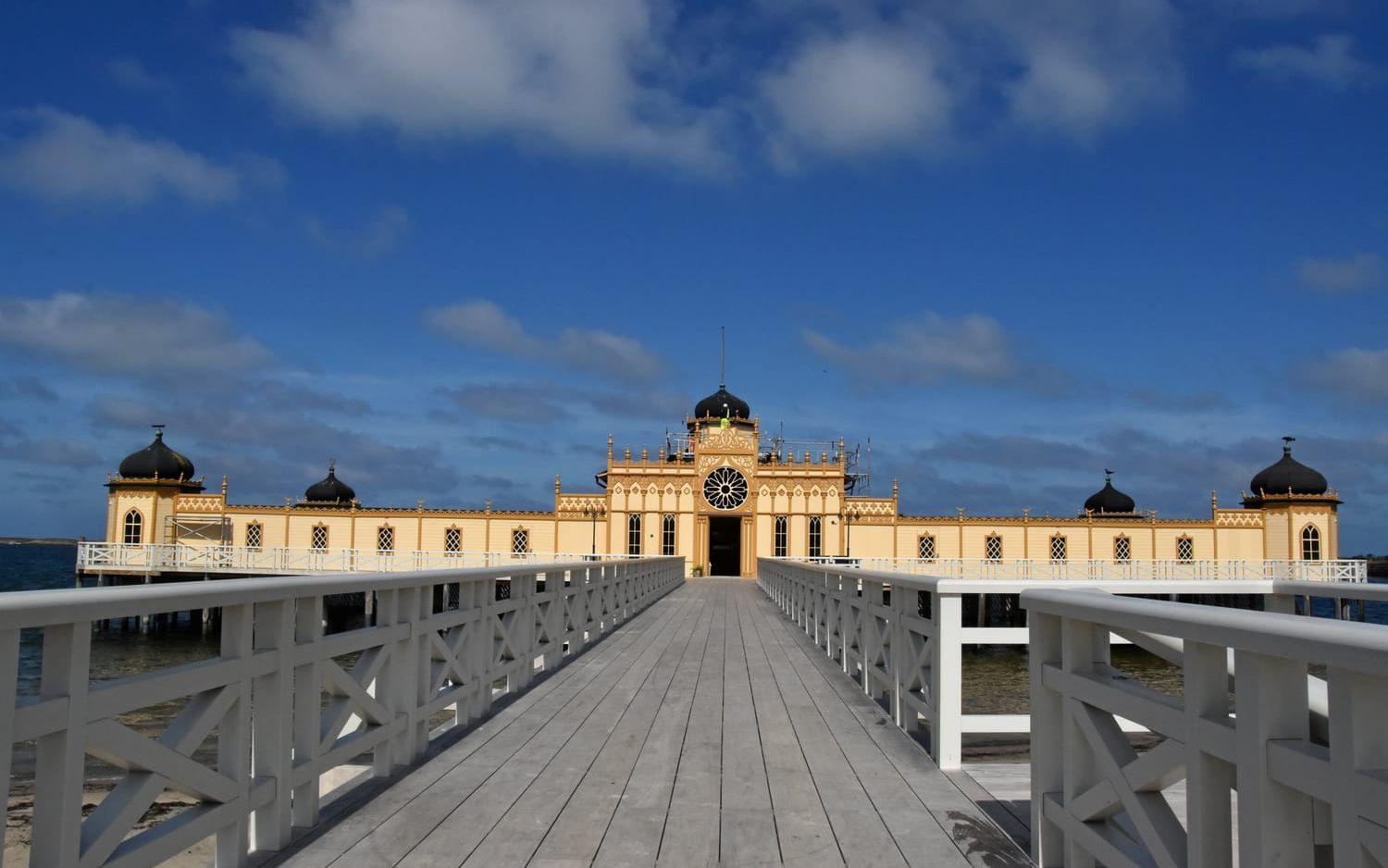 Kallbadhuset är ett givet besöksmål i Varberg.