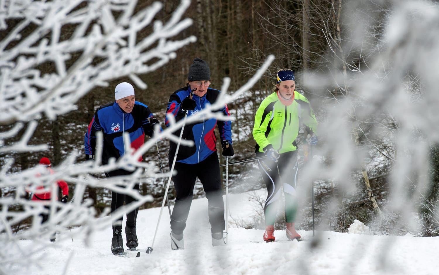 Konstsnö i Ätran