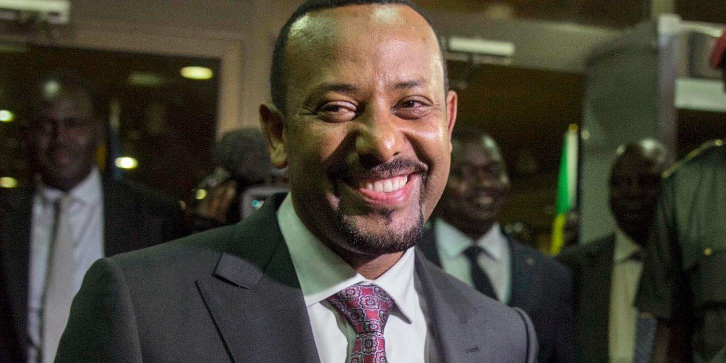 Etiopiens nye premiärminister Abiy Ahmed. Arkivbild.