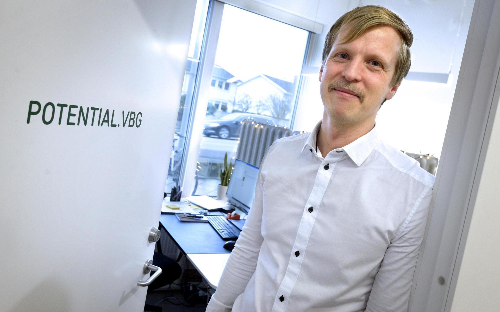 Jonas Birgersson är numera projekt- och marknadskoordinator på Potential.vbg.