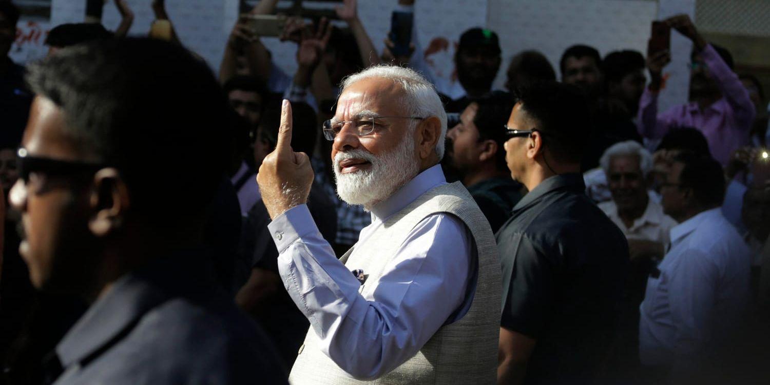 Indiens premiärminister Narendra Modi. Arkivbild.