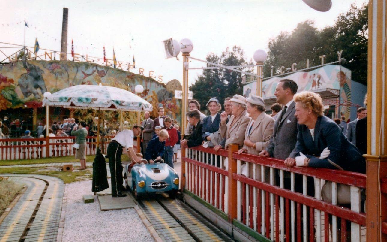 Liseberg i går och i dag. 