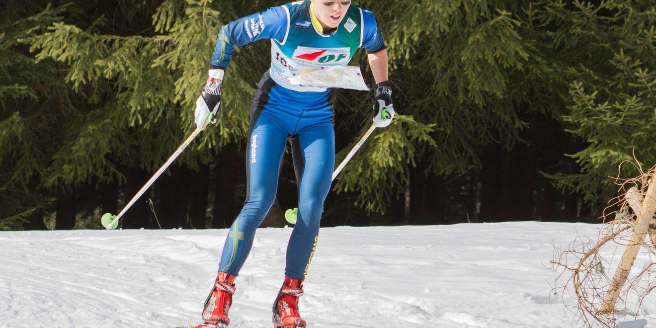 Tove Alexandersson fick nöja sig med silver i medeldistansen. Arkivbild.