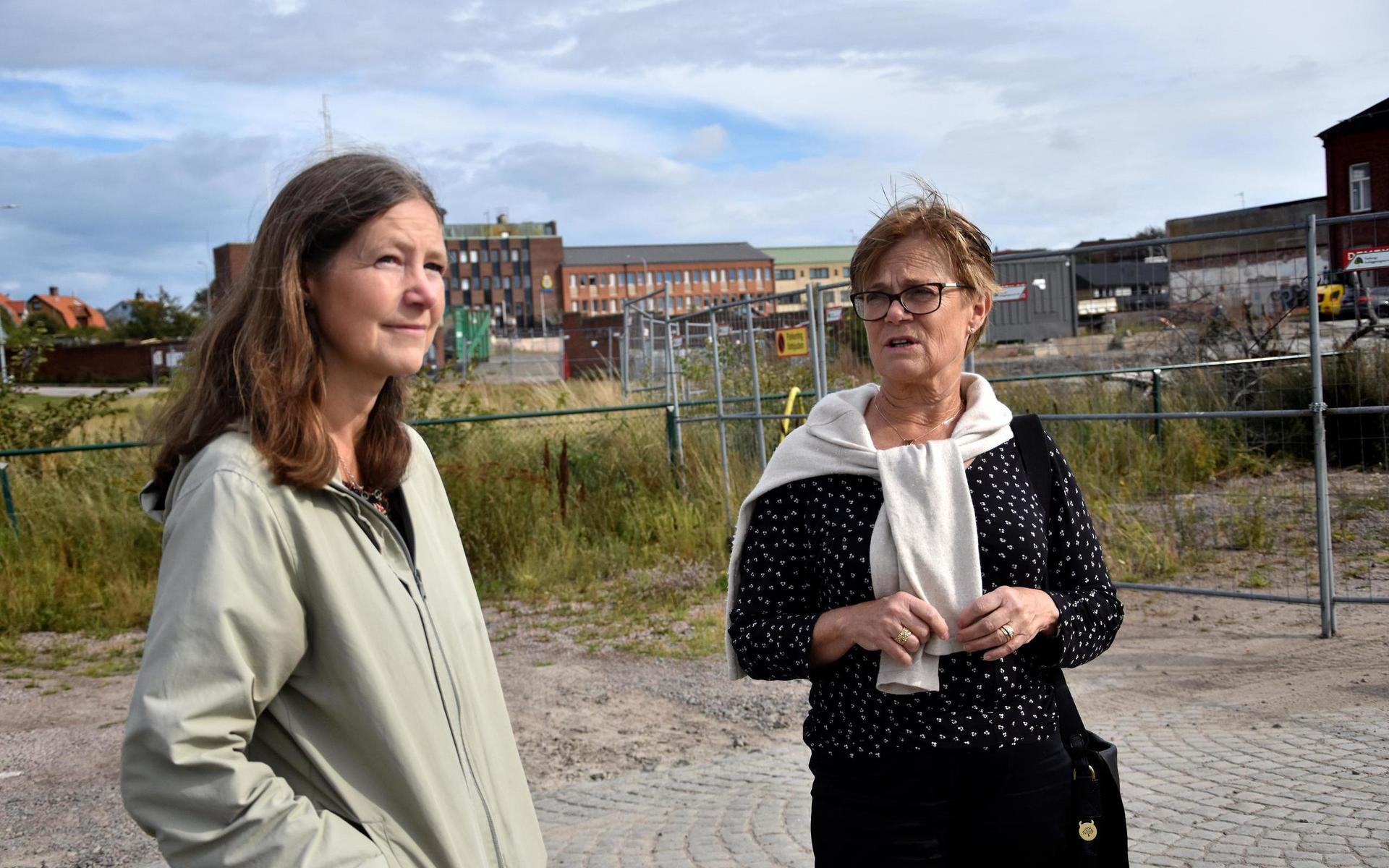 Malin Johnsson och Ann-Charlotte Stenkil (M).