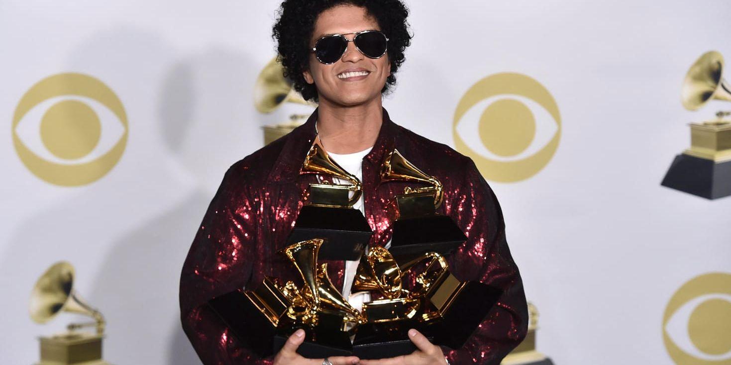 Bruno Mars. Arkivbild.