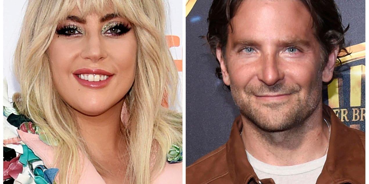 Den nya versionen av "A star is born", med Lady Gaga och Bradley Cooper, kommer att visas i Venedig. Arkivbilder.