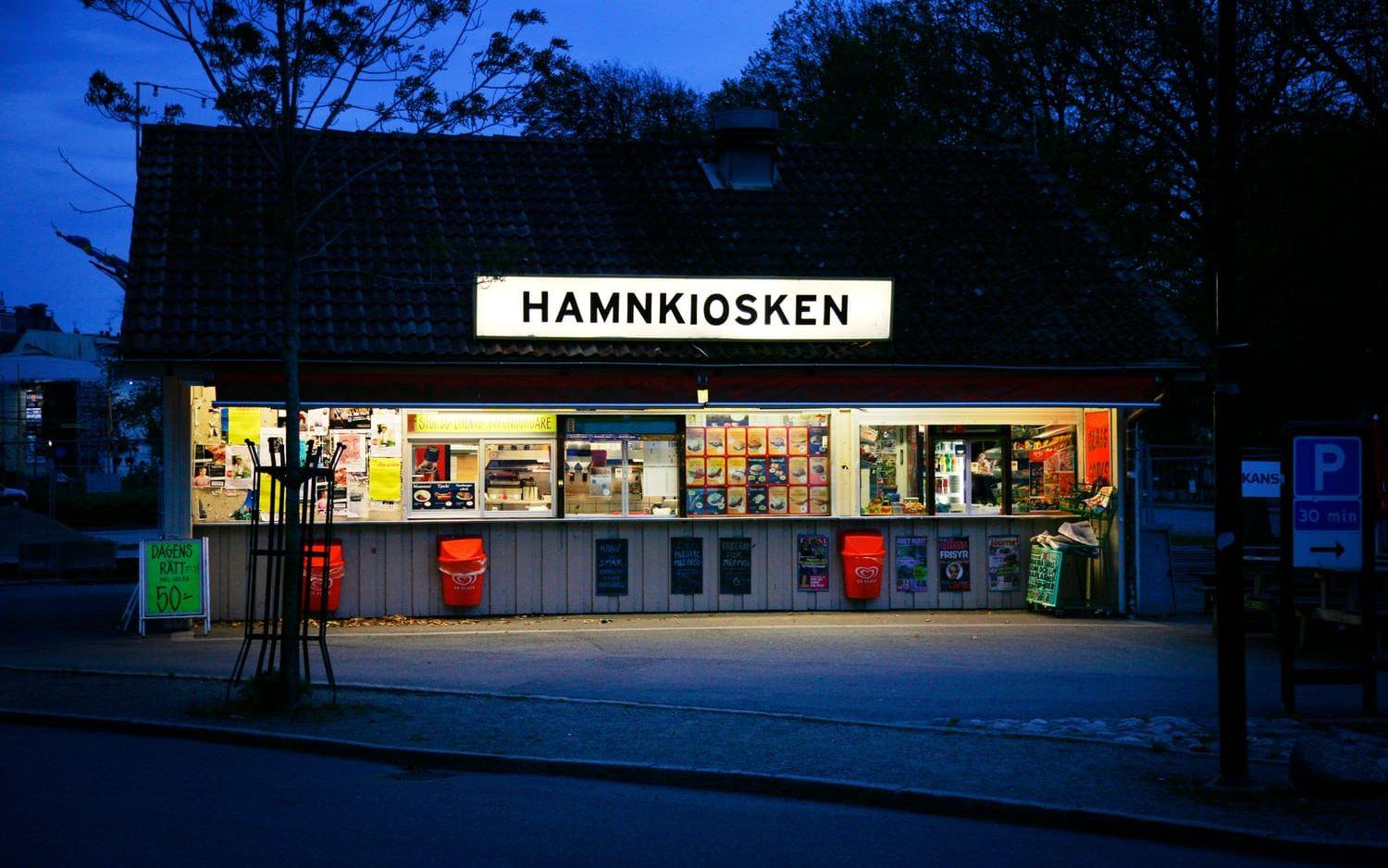 Hamnkiosken i oktober 2010.