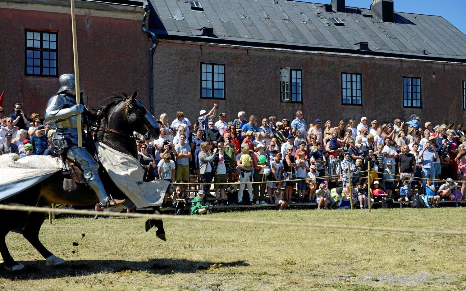 Medeltidsdagarna på Varbergs fästning blev inställda sommaren 2020 på grund av den pågående pandemin.