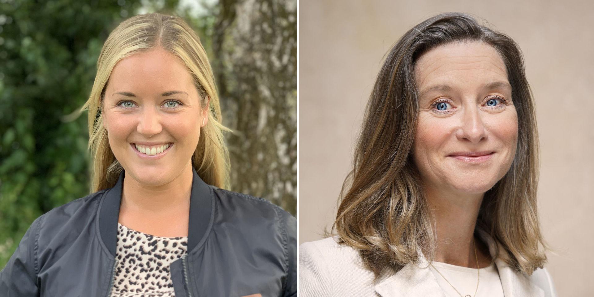 UF-företagande är ett kraftigt underutnyttjat verktyg, tycker Ida Thorén Olsson, regionchef och Magalena Johansson, styrelseordförande, Ung Företagsamhet Halland.