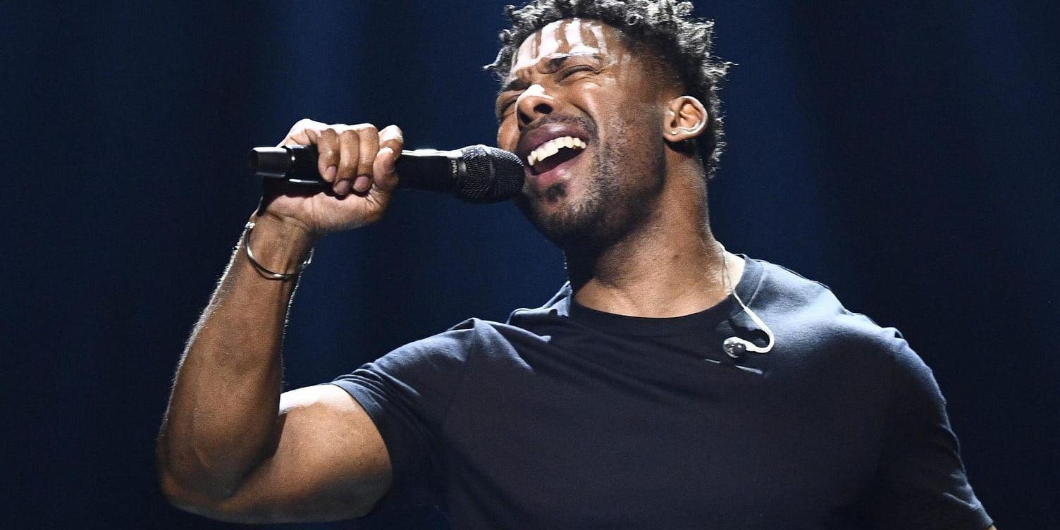 Artisten John Lundvik vann Melodifestivalen 2019 med bidraget "Too late for love".