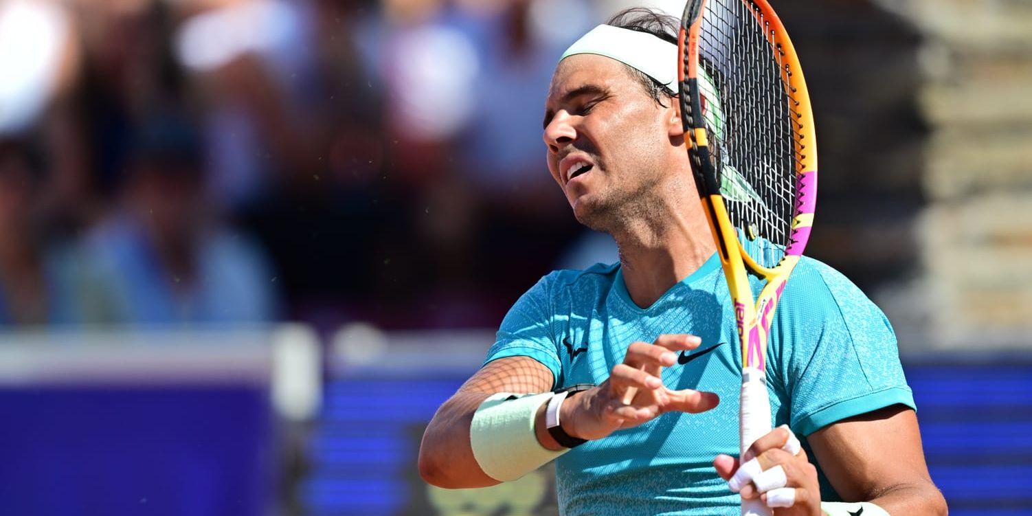 Spanjoren Rafael Nadal förlorade ATP-finalen i Båstad mot portugisen Nuno Borges.