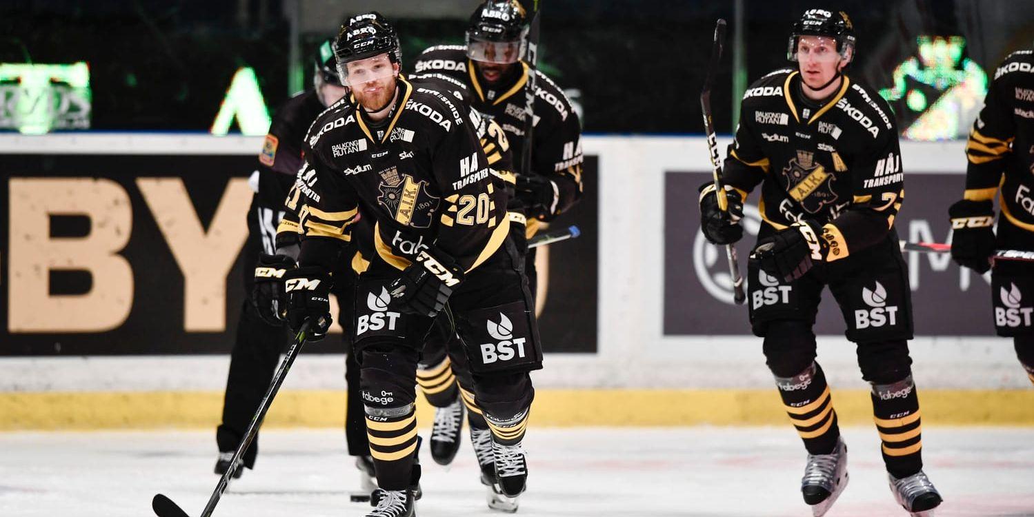 Sam Marklund gav AIK ledningen mot Björklöven.