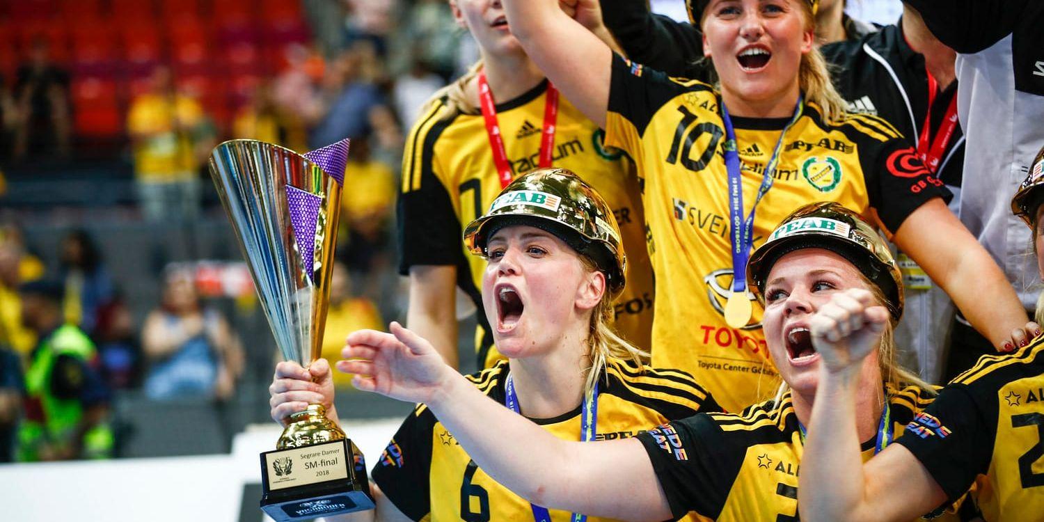 Det regerande svenska mästarlaget i handboll, Sävehof, vann premiären mot Kristianstad med hela 32–14. Arkivbild.