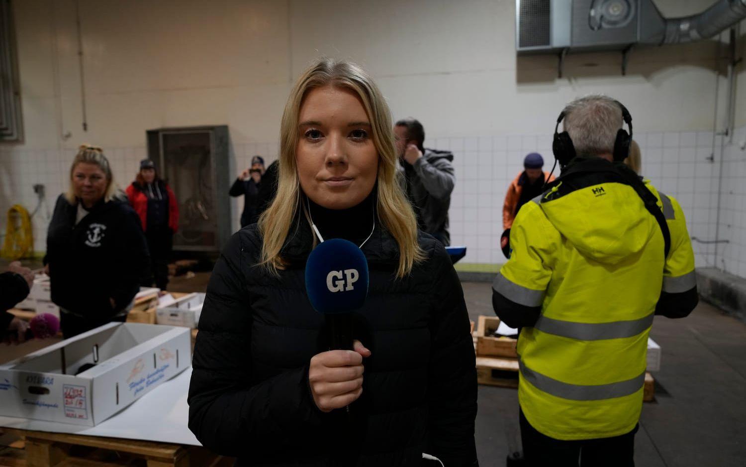 GP:s reporter Elin Janvik Kardell. 