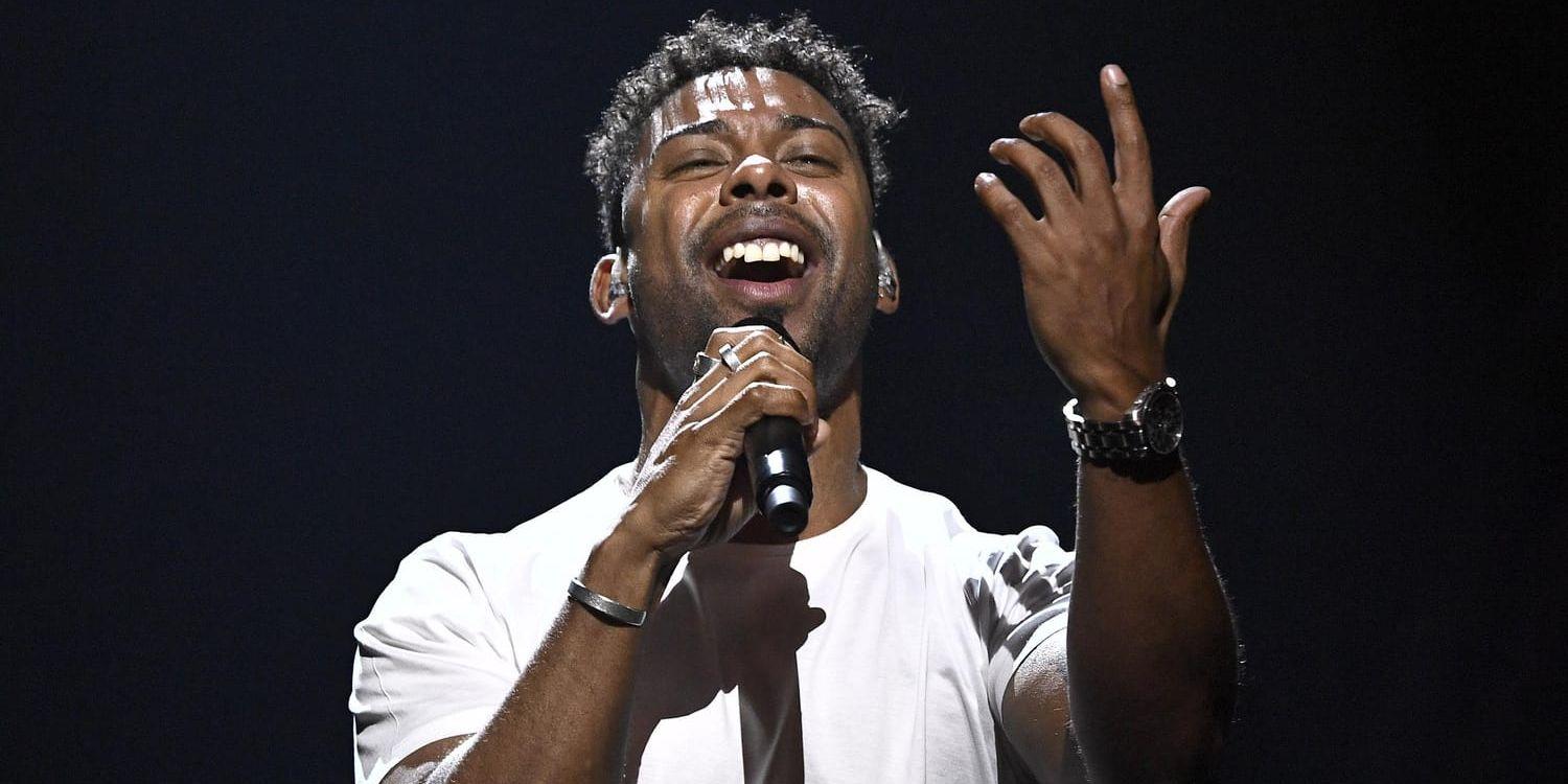 John Lundvik är ny etta på singellistan. Arkivbild.