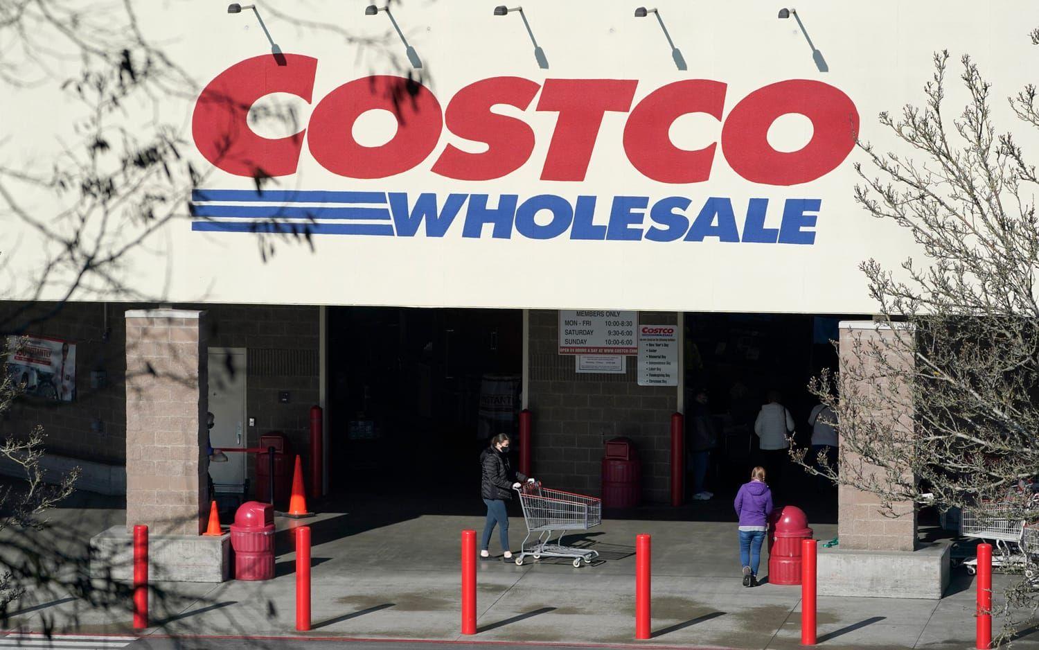 Costco-varuhus i Tacoma, Washington.