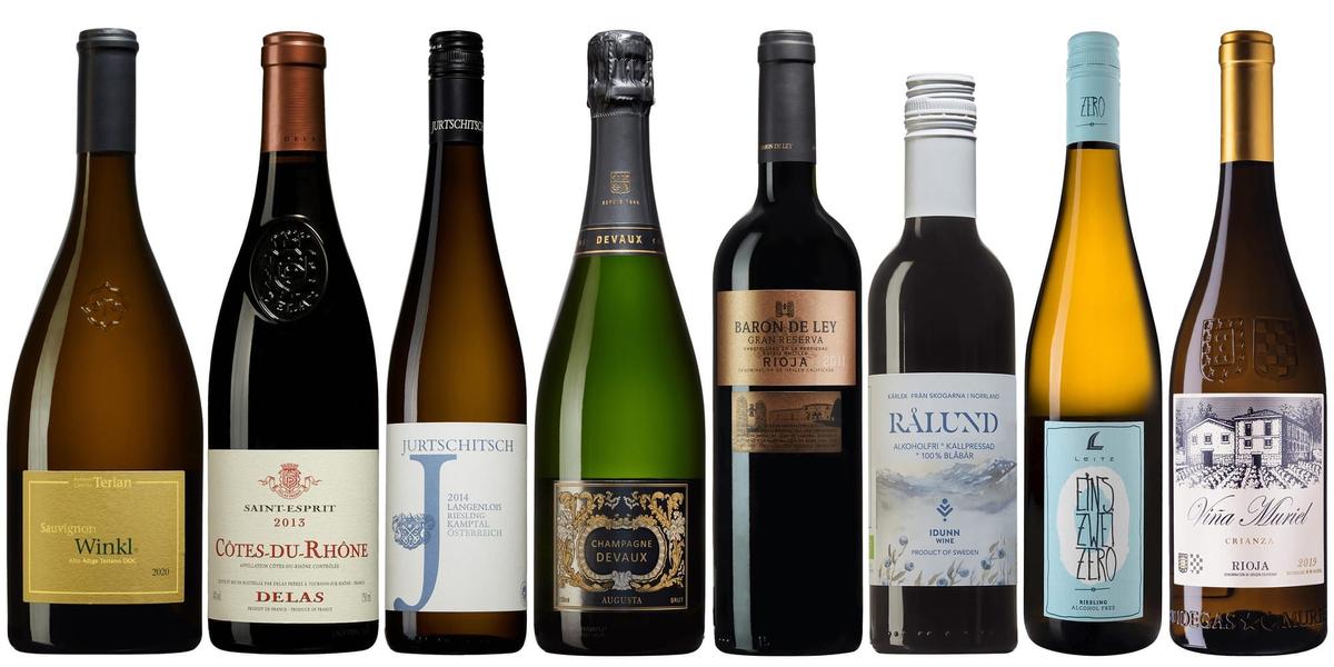 Goda drycker till påskmat vin, champagne och alkoholfritt Hallands